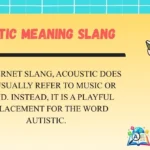 Acoustic Meaning Slang