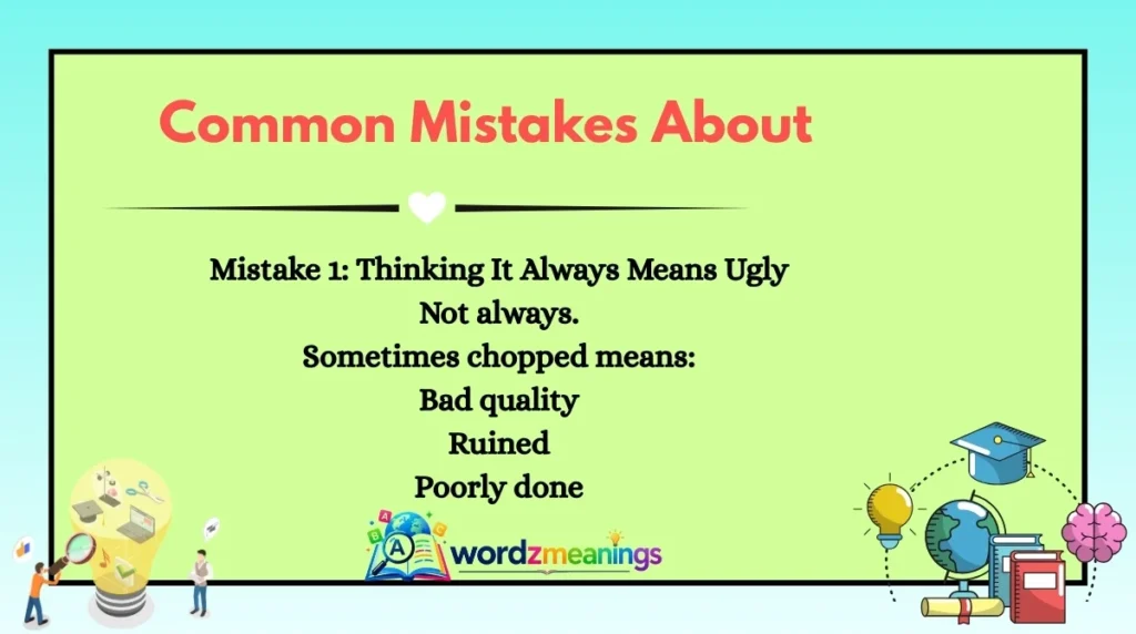 Common Mistakes About