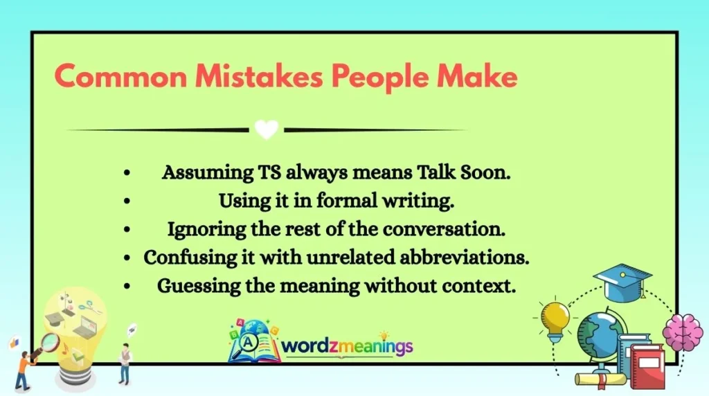 Common Mistakes People Make