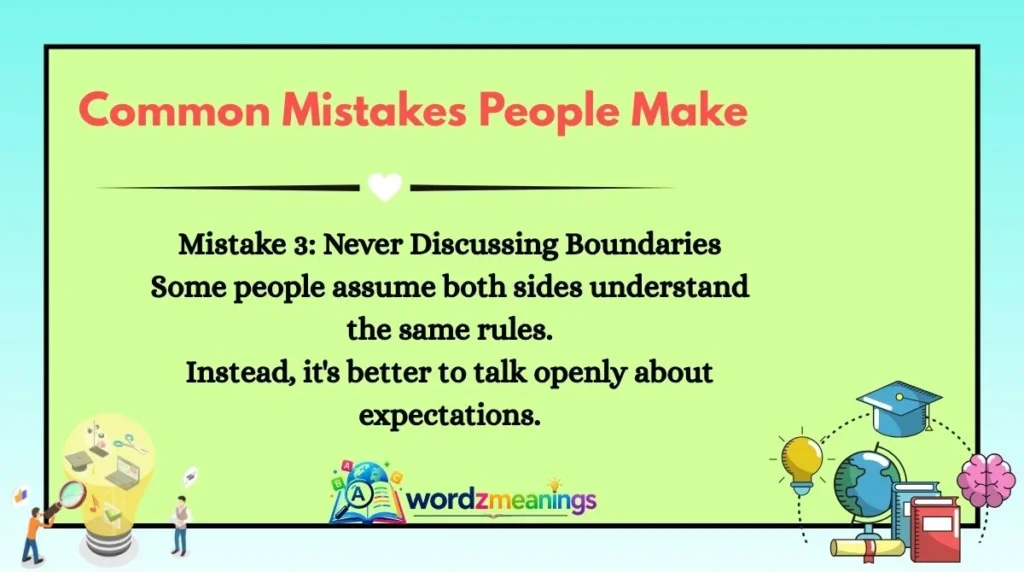 Common Mistakes People Make