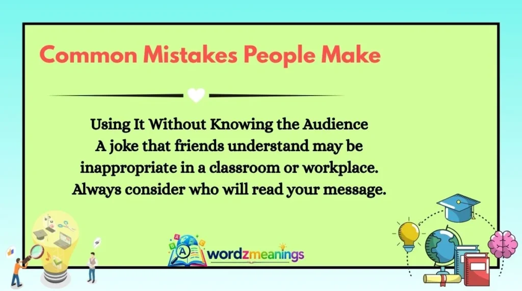 Common Mistakes People Make