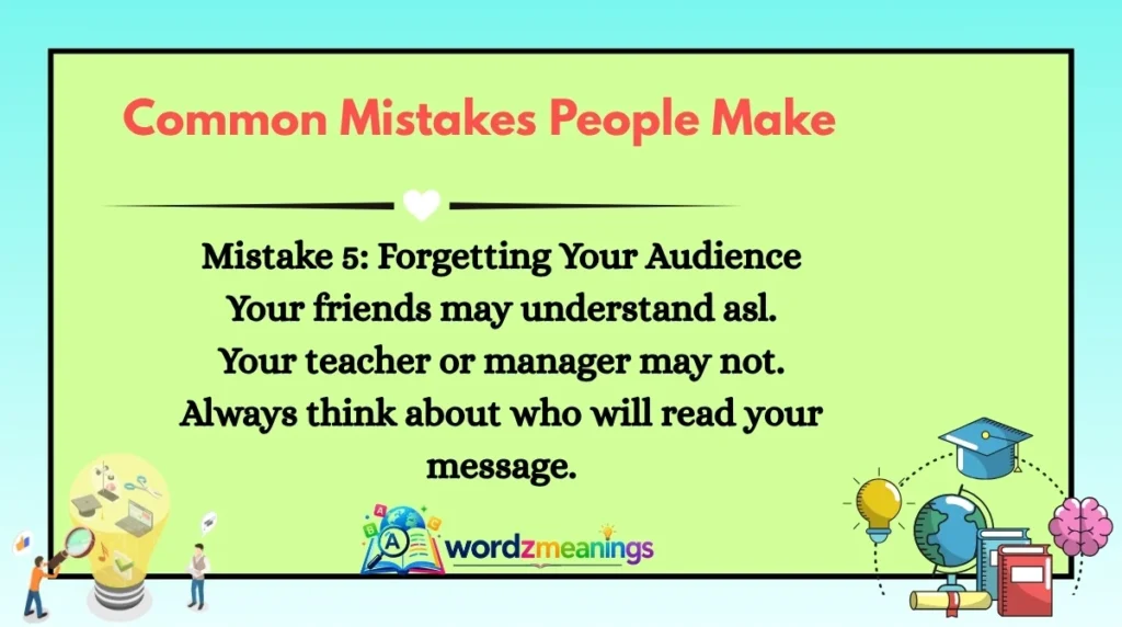 Common Mistakes People Make
