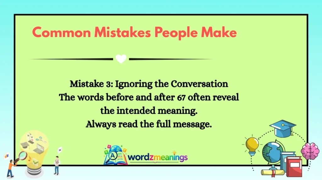 Common Mistakes People Make