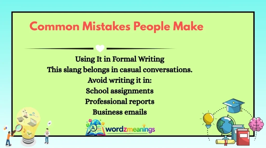 Common Mistakes People Make