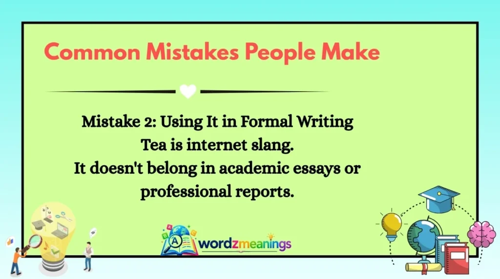 Common Mistakes People Make