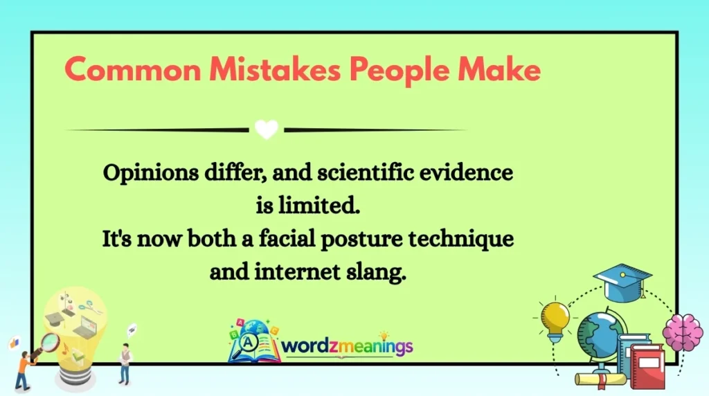 Common Mistakes People Make