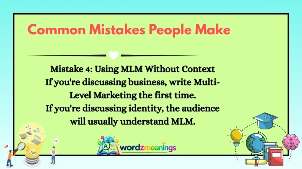 Common Mistakes People Make