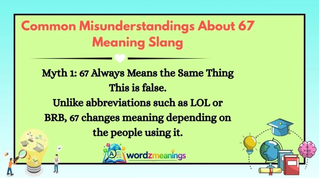 Common Misunderstandings About 67 Meaning Slang