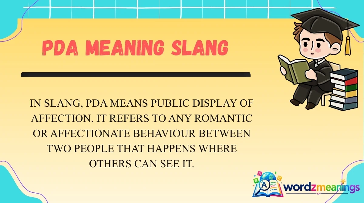 PDA Meaning Slang