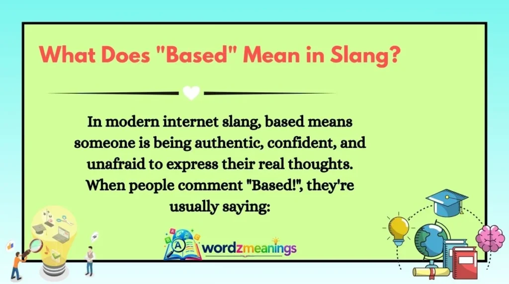 What Does "Based" Mean in Slang?