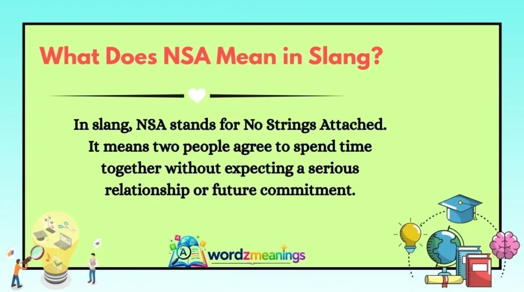 What Does NSA Mean in Slang?