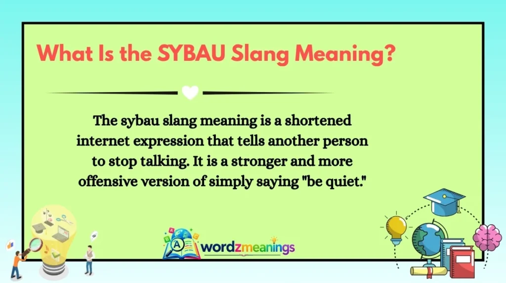 What Is the SYBAU Slang Meaning?