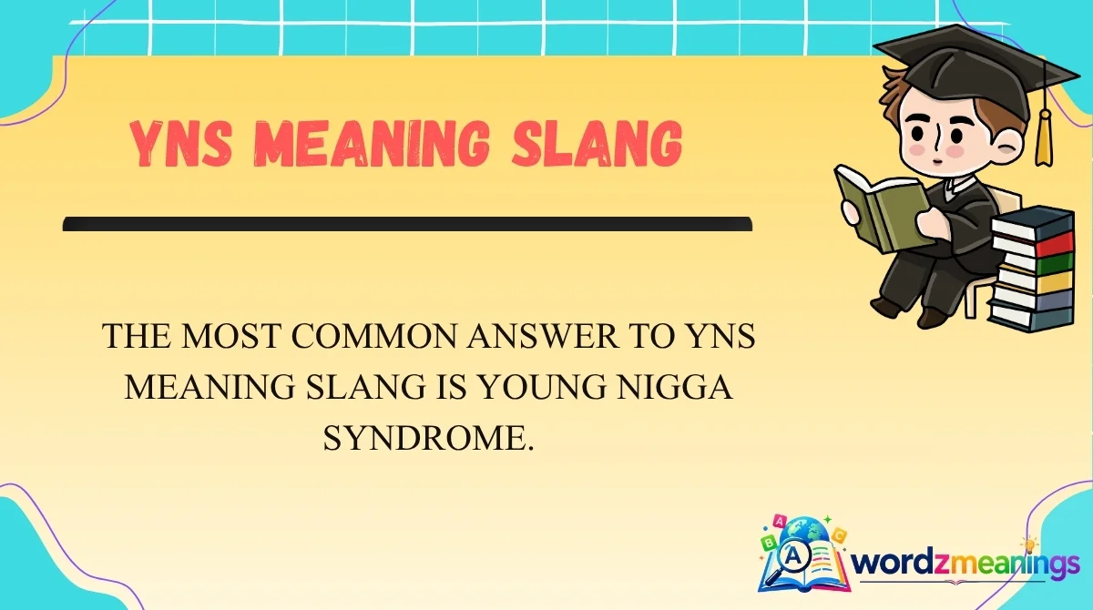 YNS Meaning Slang