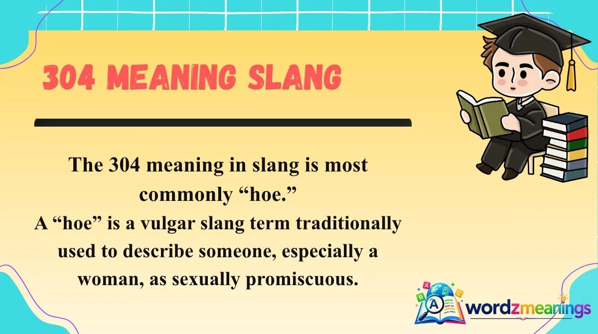 304 Meaning Slang