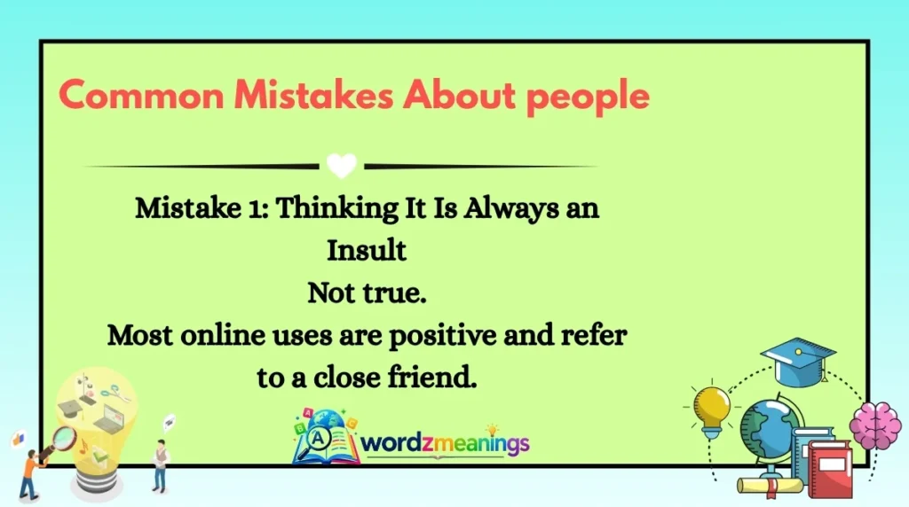 Common Mistakes About people