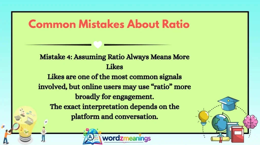 Common Mistakes About Ratio