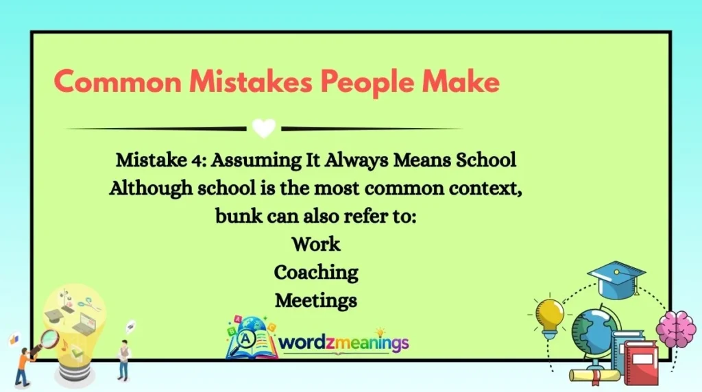 Common Mistakes People Make