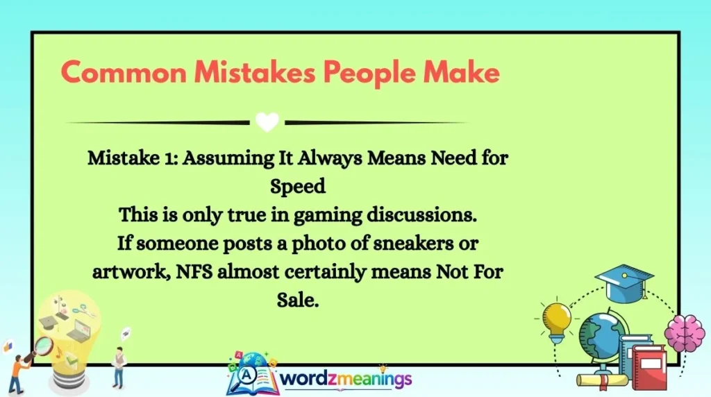 Common Mistakes People Make