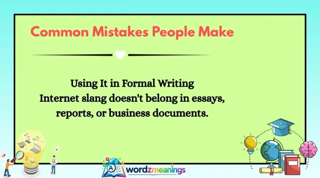 Common Mistakes People Make