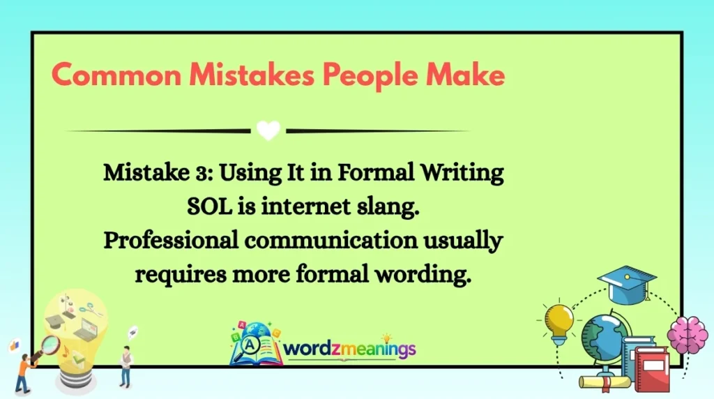 Common Mistakes People Make
