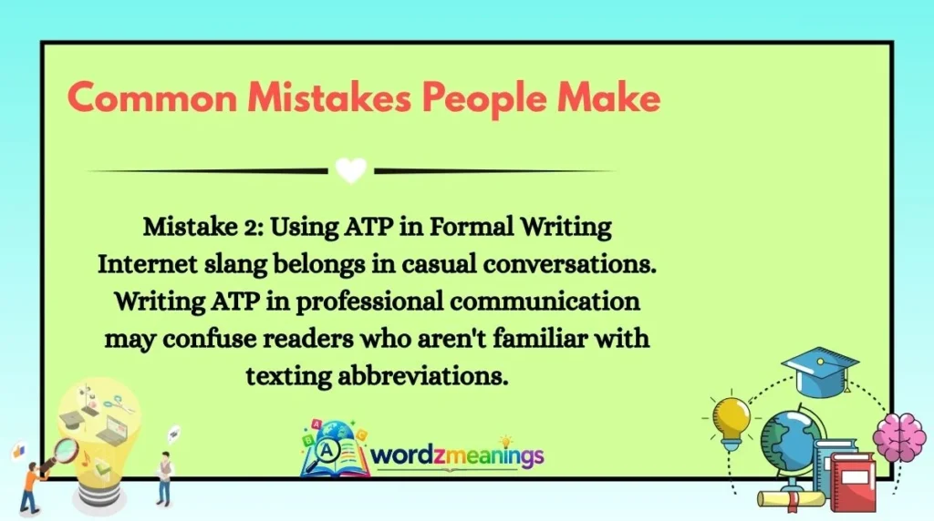 Common Mistakes People Make
