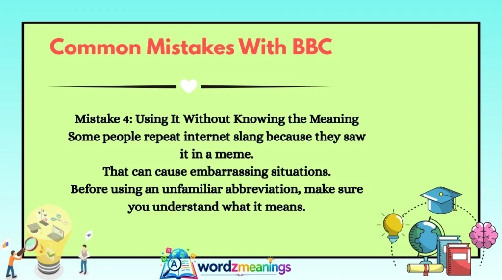 Common Mistakes With BBC