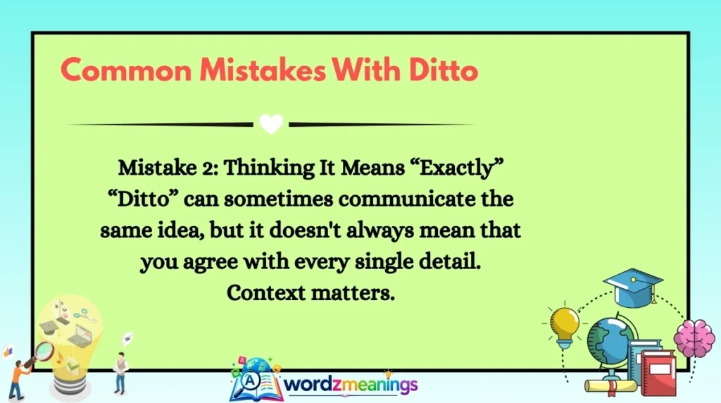 Common Mistakes With Ditto