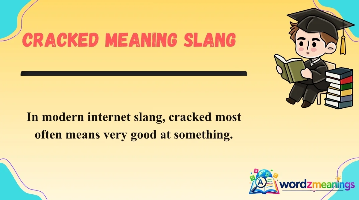 Cracked Meaning Slang