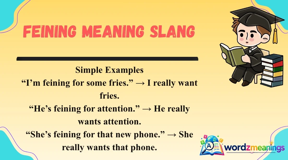 Feining Meaning Slang