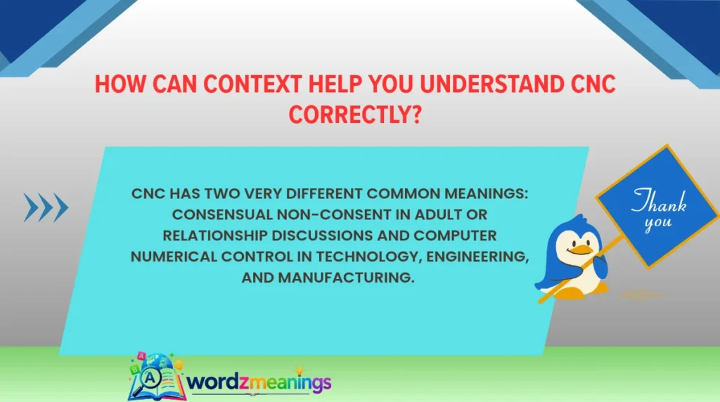 How Can Context Help You Understand CNC Correctly?