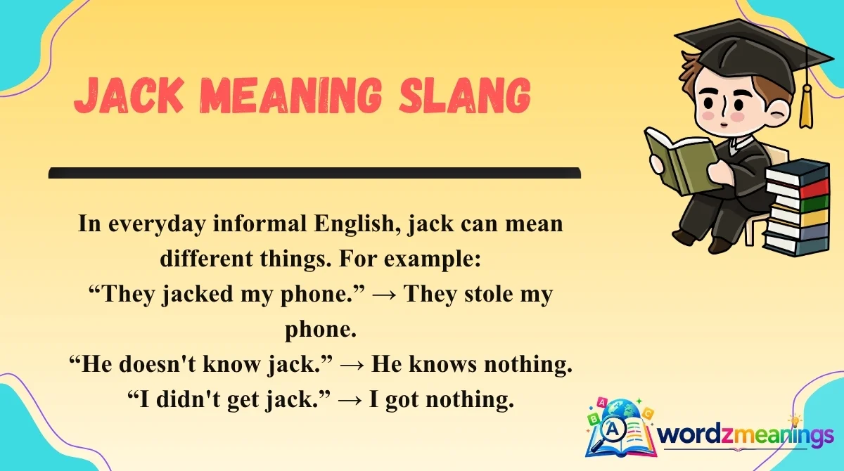 Jack Meaning Slang