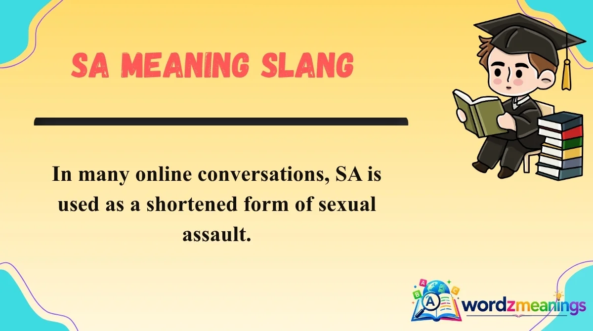 SA Meaning Slang