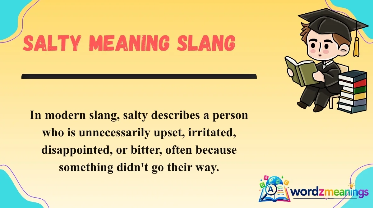 Salty Meaning Slang