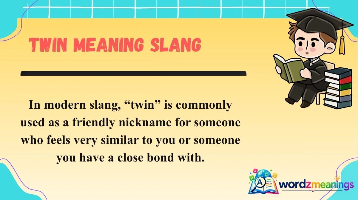 Twin Meaning Slang