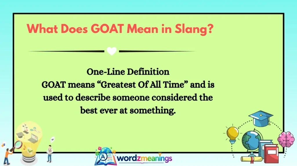 What Does GOAT Mean in Slang?