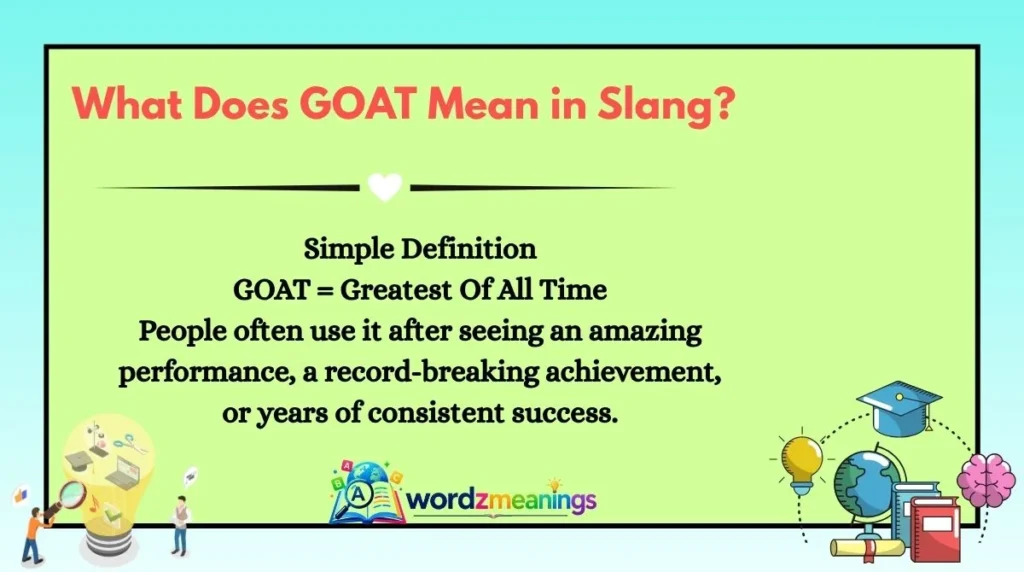 What Does GOAT Mean in Slang?