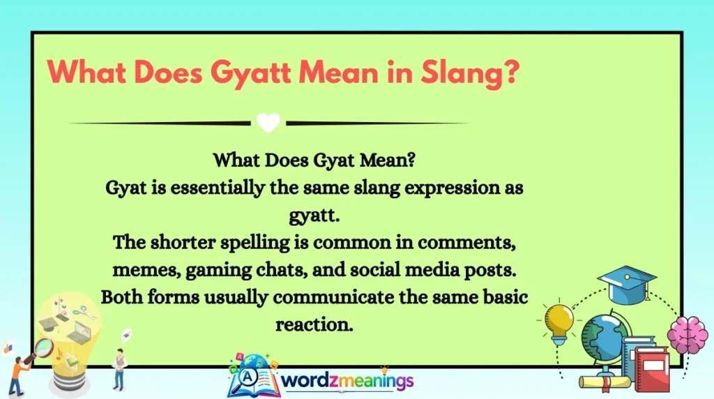 What Does Gyatt Mean in Slang?