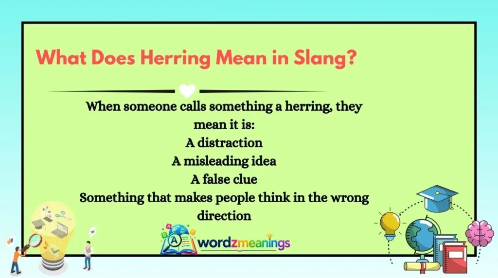 What Does Herring Mean in Slang?