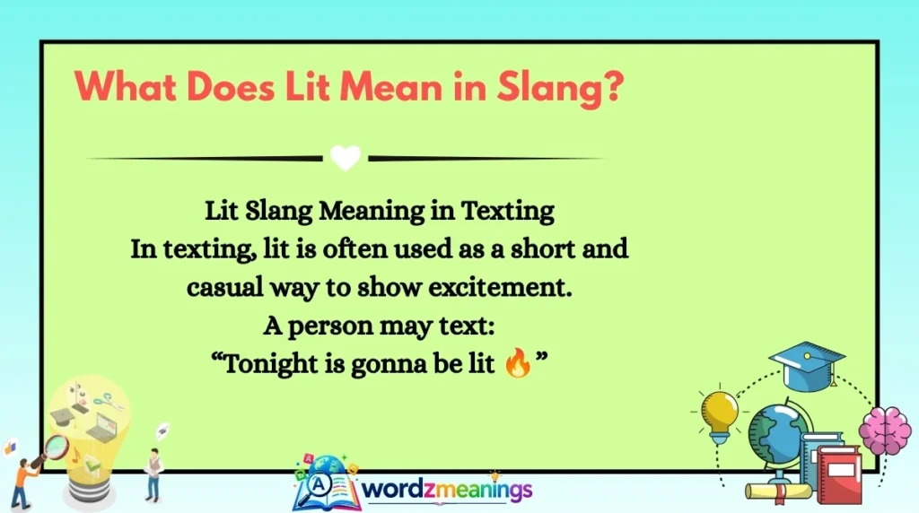 What Does Lit Mean in Slang?