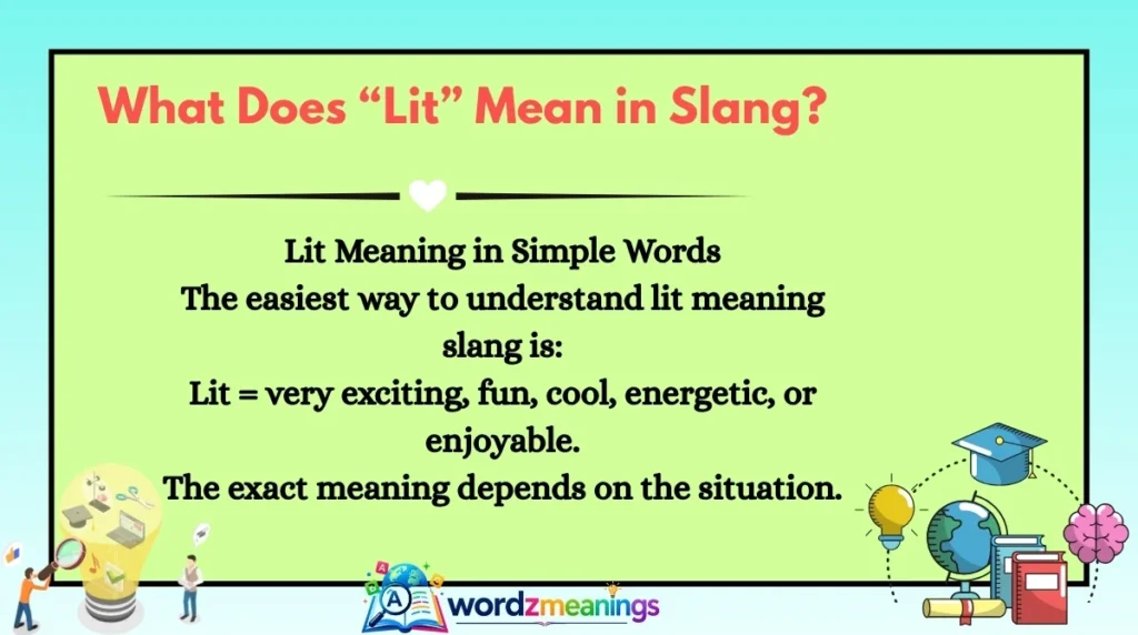 What Does “Lit” Mean in Slang?