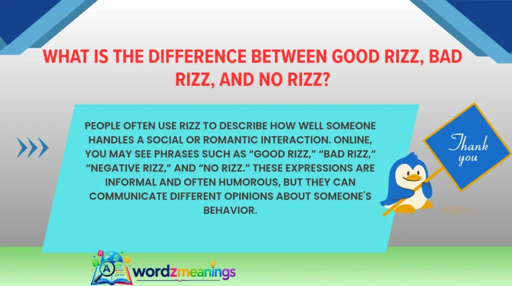 What Is the Difference Between Good Rizz, Bad Rizz, and No Rizz?