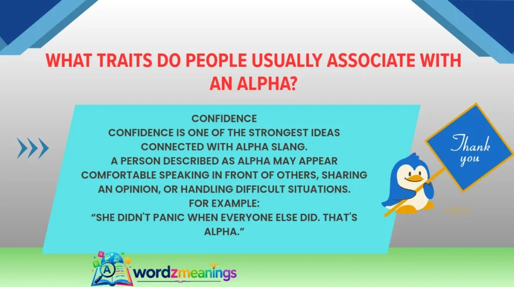 What Traits Do People Usually Associate With an Alpha?