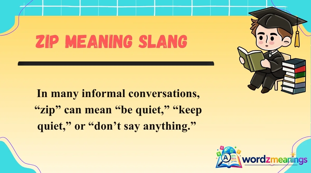ZIP Meaning Slang