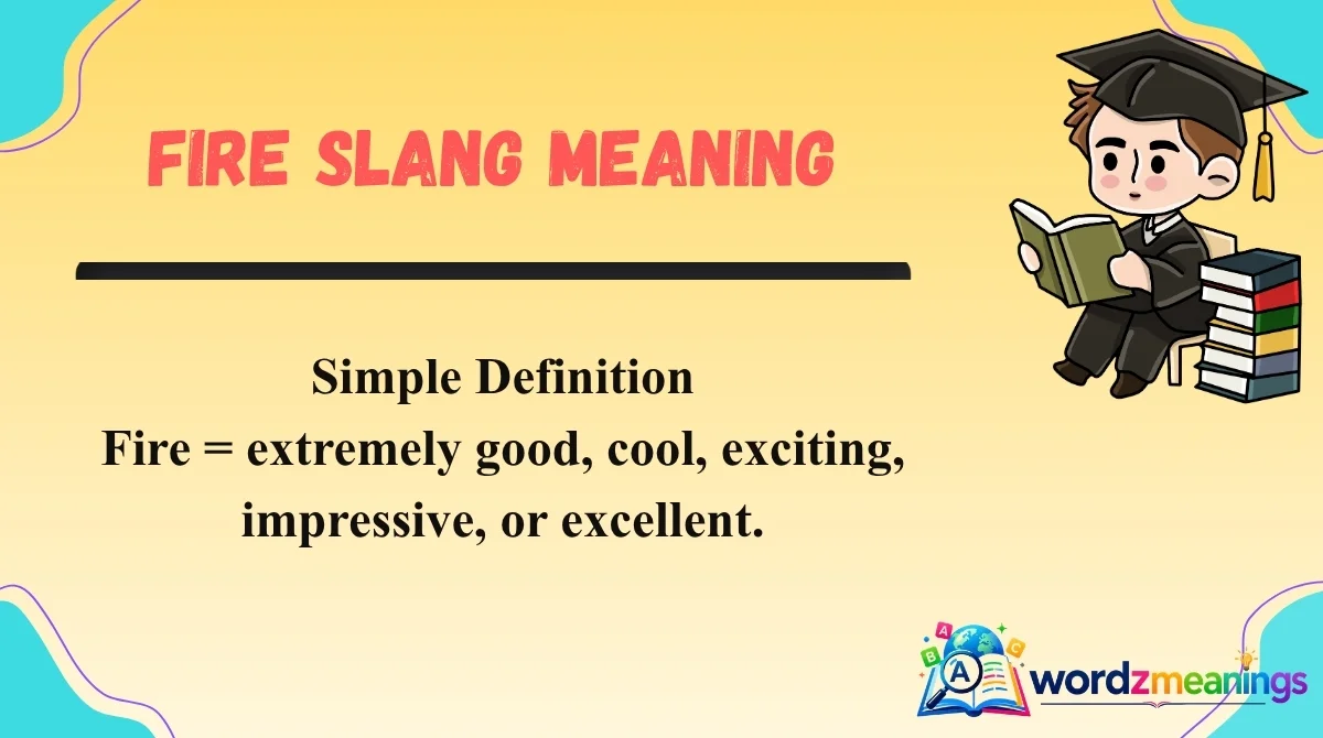 Fire Slang Meaning