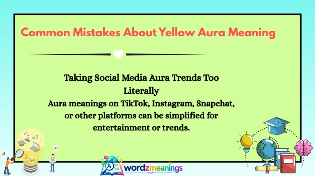 Common Mistakes About Yellow Aura Meaning