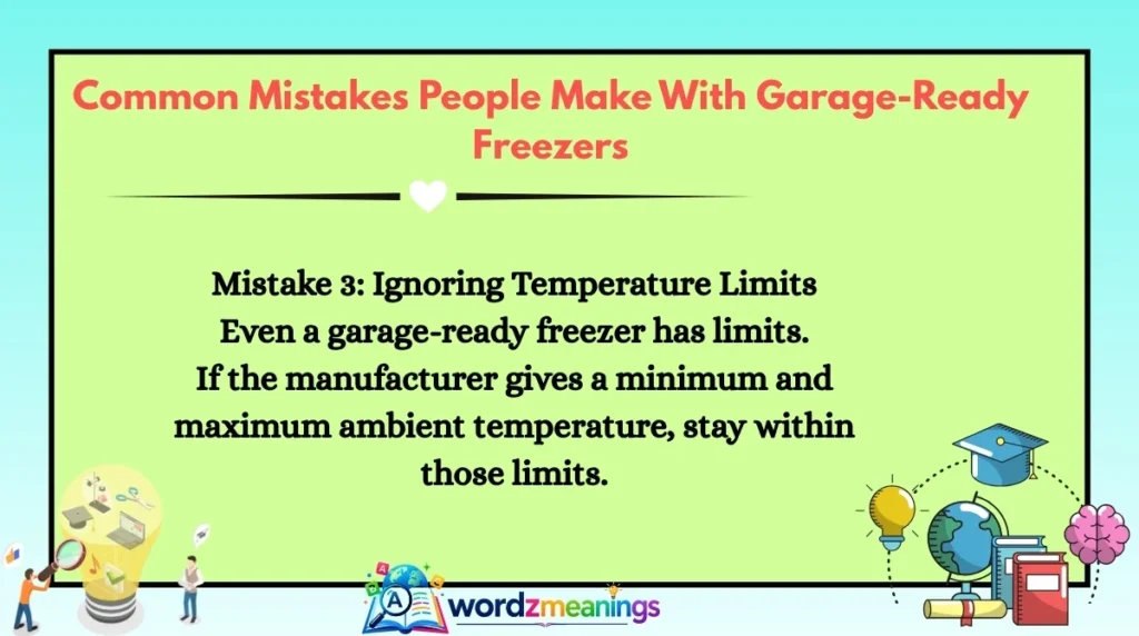 Common Mistakes People Make With Garage-Ready Freezers