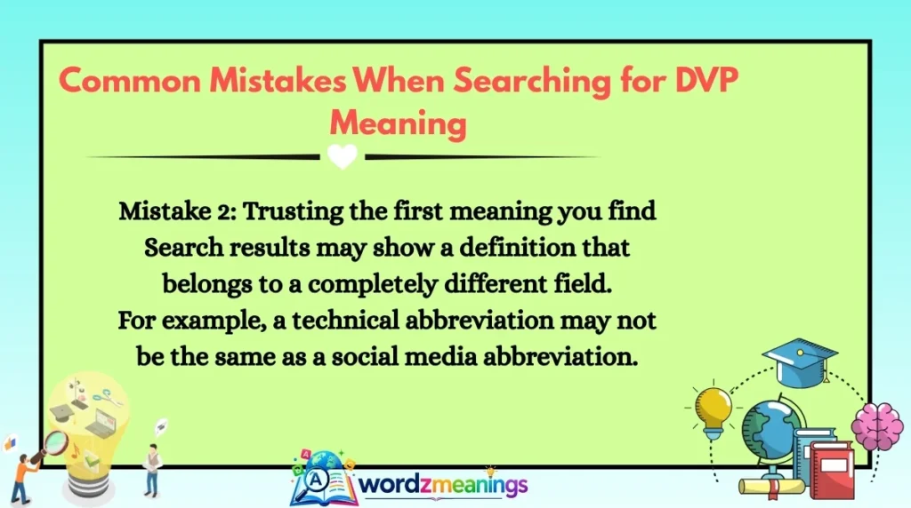 Mistake 2: Trusting the first meaning you findSearch results may show a definition that belongs to a completely different field.For example, a technical abbreviation may not be the same as a social media abbreviation.