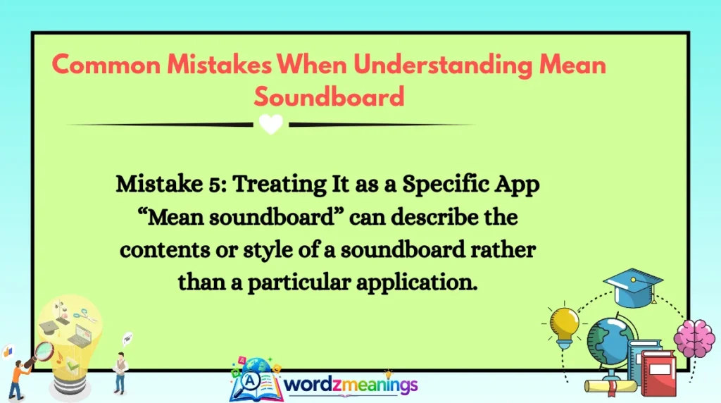 Common Mistakes When Understanding Mean Soundboard