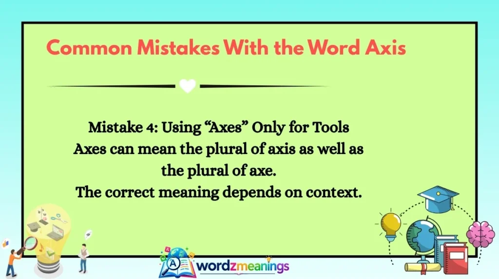 Common Mistakes With the Word Axis