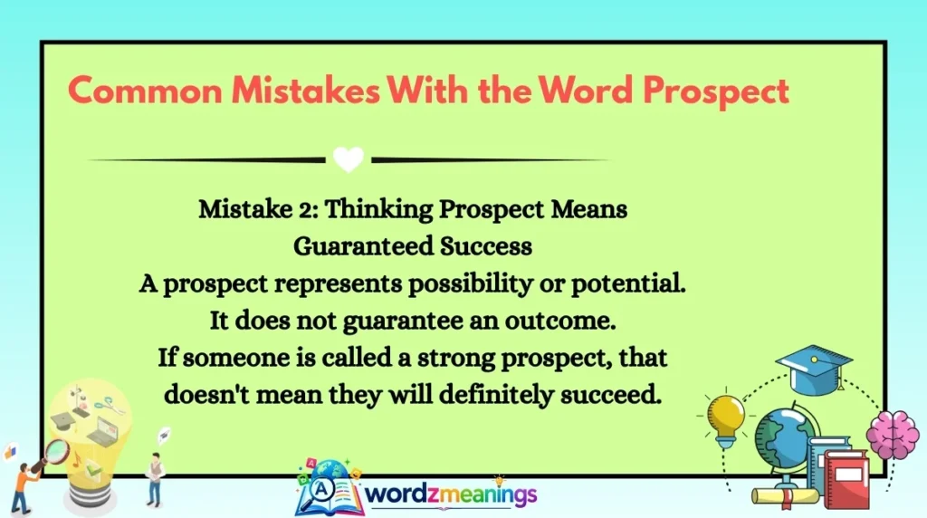 Common Mistakes With the Word Prospect